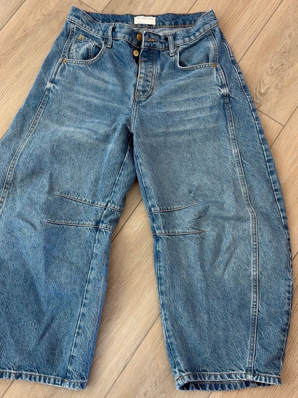 We The Free barrel jeans